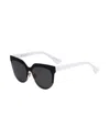 Dior Black Logo Sunglasses In Black