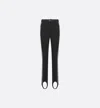Dior Black Polyamide Pants In Black