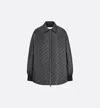 Dior Black Polyester Jacket In Gray