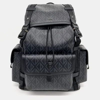 Pre-owned Dior Black Pvc Backpack