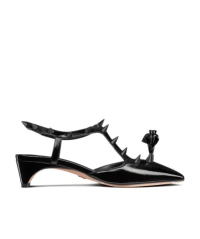 Dior Black Rose Fantastique High Heels