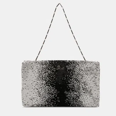Pre-owned Dior Black Sequin Clutch