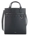 Dior Black Sheep Leather Safari Tote (authentic Pre-loved) In Black