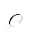 Dior Logo Bracelet In White
