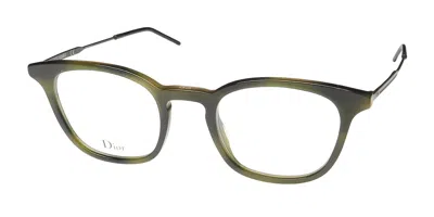 Dior Black Tie 231 Men's Glasses, Tortoiseshell, Size 48 In Brown