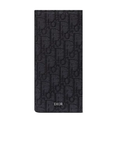 Dior Black Vertical Long Purse