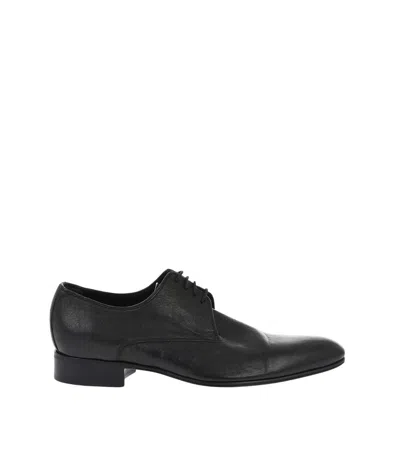 Dior Black Vintage Lace-up Shoes