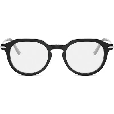 Dior Blacksuit R10i 49mm Small Round Optical Glasses