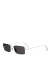 Dior Blacksuit Rectangular Sunglasses, 57mm In White