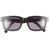Dior Blacksuit S16i 52mm Rectangular Sunglasses