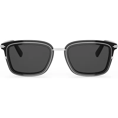 Dior Blacksuit S18u 53mm Square Sunglasses In Pattern