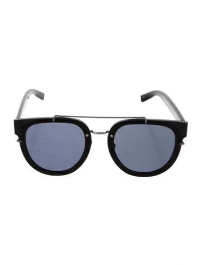 Pre-owned Dior Blacktie143 Oversize Sunglasses