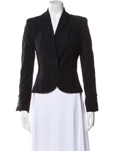 Pre-owned Dior Blazer In Black
