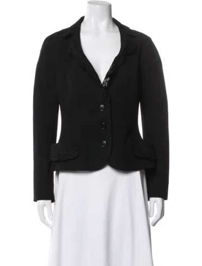 Pre-owned Dior Blazer In Black