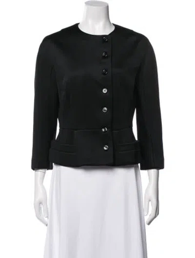 Pre-owned Dior Blazer In Black/green