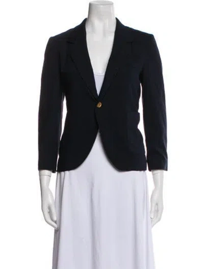 Pre-owned Dior Blazer In Blue