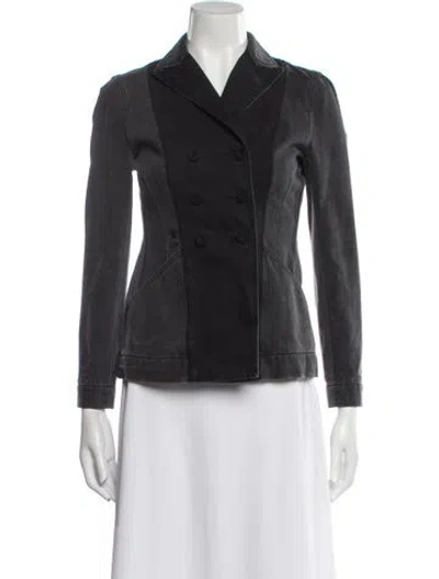 Pre-owned Dior Blazer In Blue