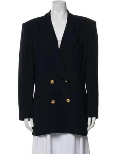 Pre-owned Dior Blazer In Blue