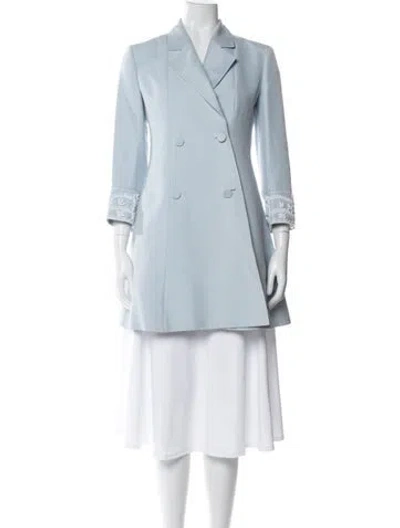Pre-owned Dior Blazer In Blue