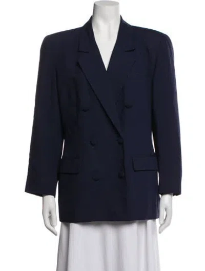 Pre-owned Dior Blazer In Blue