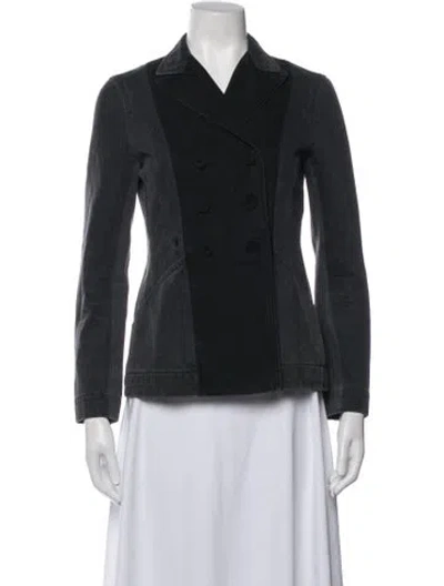 Pre-owned Dior Blazer In Blue