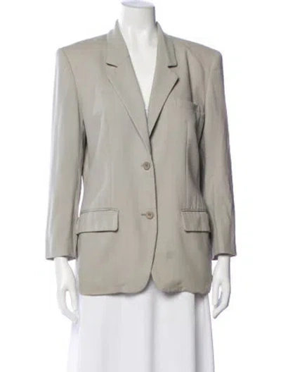 Pre-owned Dior Blazer In Gray