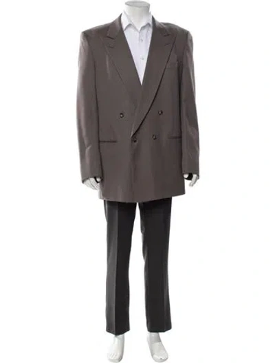 Pre-owned Dior Blazer In Gray