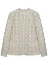 Dior Regular Fit Wool-blend Blazer In Neutral