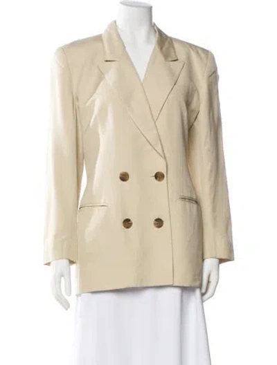 Pre-owned Dior Blazer In Neutral