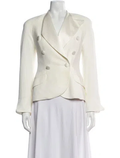 Pre-owned Dior Blazer In Neutral