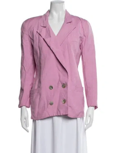 Pre-owned Dior Blazer In Purple