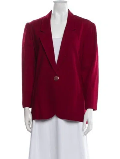 Pre-owned Dior Blazer In Red