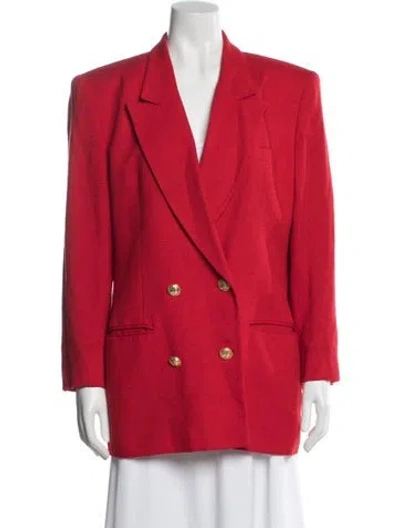 Pre-owned Dior Blazer In Red
