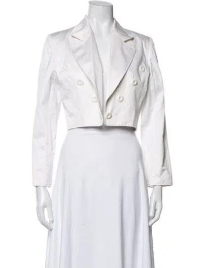 Pre-owned Dior Blazer In White
