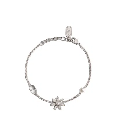 Dior Bloom In  Bracelet In Silver