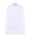 Dior Blouse With Oblique Closure In White