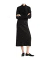 Dior Sweater With Removable Ruched Collar In Black