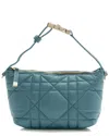 Dior Blue Calfskin Travel Nomad Small Pouch (authentic Pre-loved)