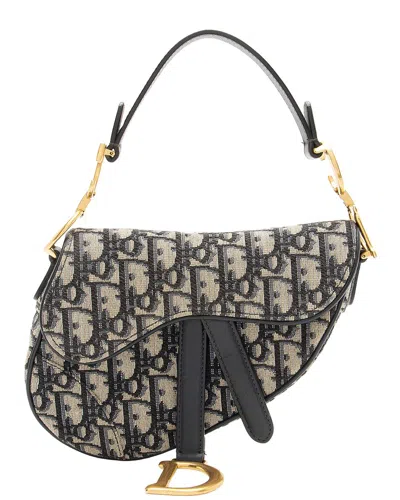 Dior Blue Canvas In Multi