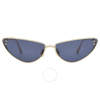 Dior Miss B1u B0b0 Cat-eye Sunglasses In Blue / Gold
