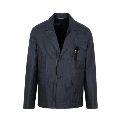 Dior Blue Cotton Jacket For Men