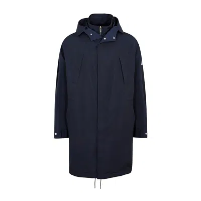 Dior Homme Coat In Blue