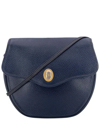 Dior Blue Leather Crossbody (authentic Pre-loved)