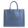 DIOR DIOR BLUE LEATHER TOTE BAG (PRE-OWNED)