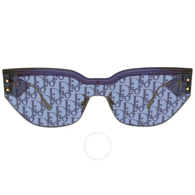 Dior Blue Logo Cat Eye Ladies Sunglasses Club M3u 30b8 00