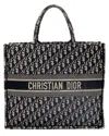 Dior Blue Oblique Canvas Large Book Tote (authentic Pre-loved)