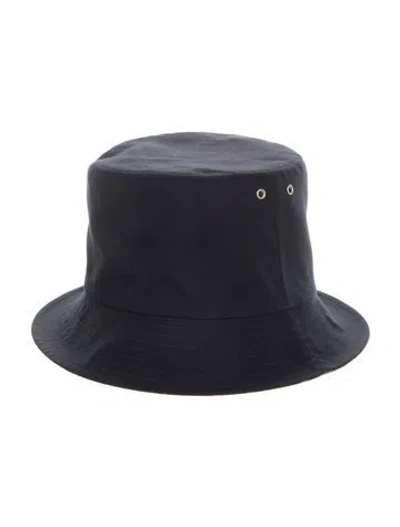 Pre-owned Dior Blue Polyester Christian  Hat With Oblique  Print At Interior.