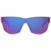 Dior Addict Blue Shield Men's Sunglasses Dm40021u-y 002 99 In Blue