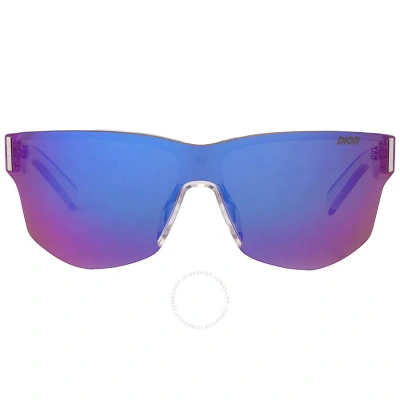 Dior Blue Shield Men's Sunglasses Dm40021u-y 002 99