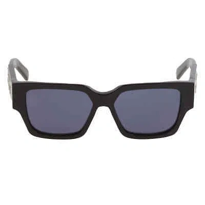 Pre-owned Dior Blue Square Men's Sunglasses Cd Su 10b0 55 Cd Su 10b0 55